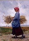 Julien Dupre Returning From the Fields painting